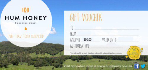 Hum Honey Gift Voucher $50